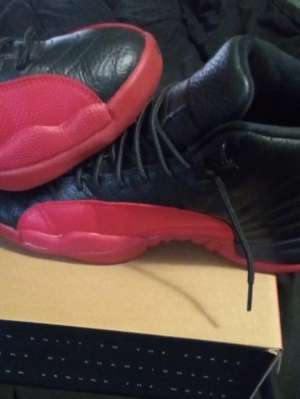 Jordan 12 Flue Game 2026 Great Condition Worn Few Times Gently Pics Show Sz 10🔥